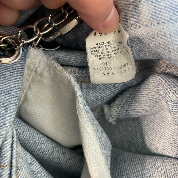 Custom vintage Levi’s 545 chain side jeans🌟 - Picture 11 of 12
